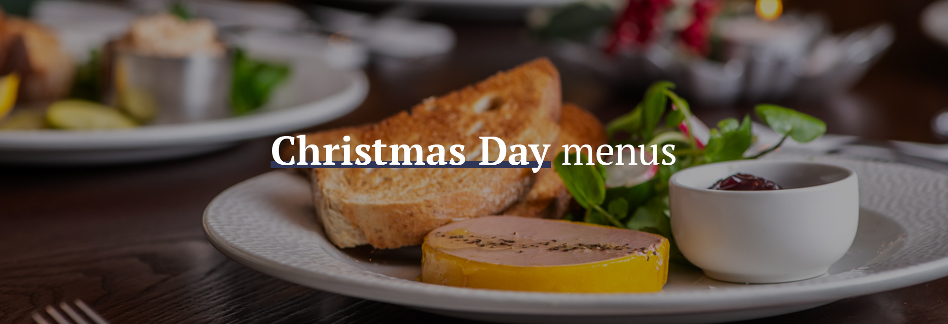 Christmas Day Menu at The King Harry