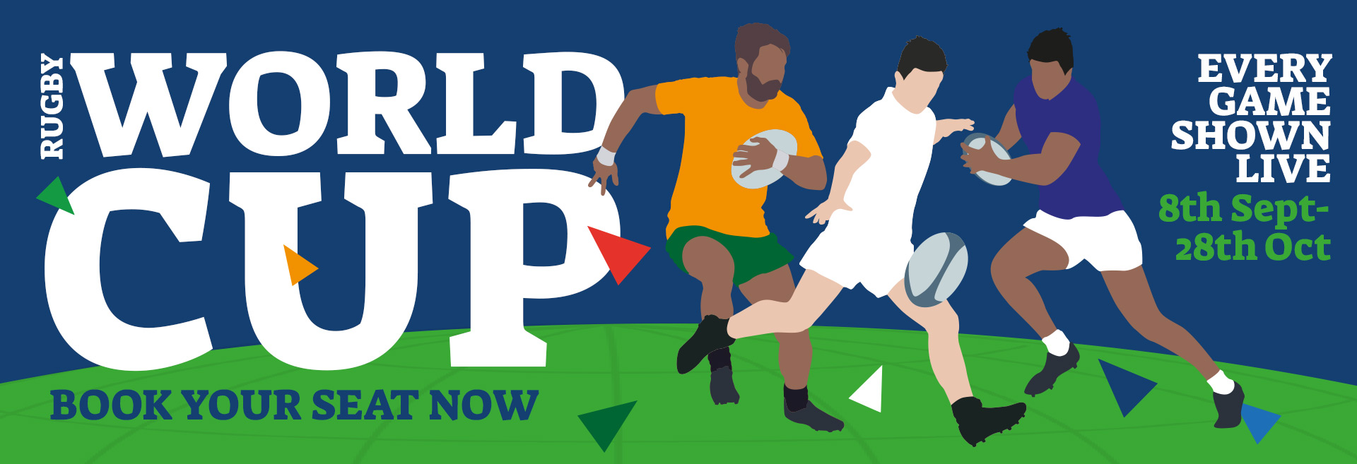 Watch the Rugby World Cup at The King Harry