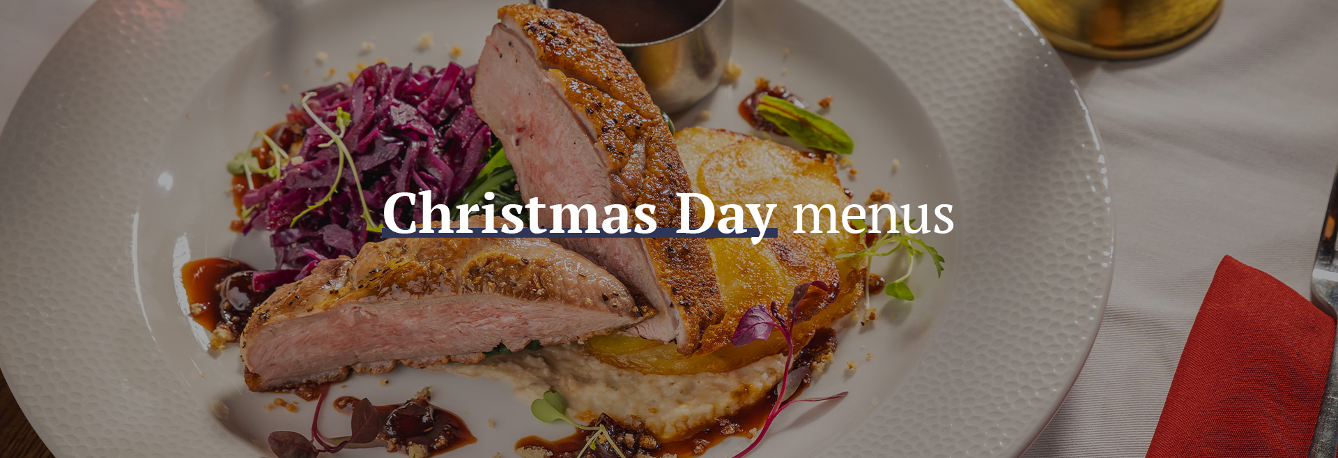Christmas Day Menu at The King Harry