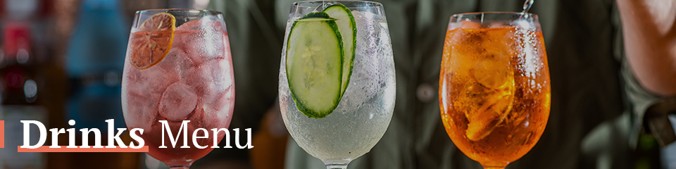 Drinks Menu at The King Harry